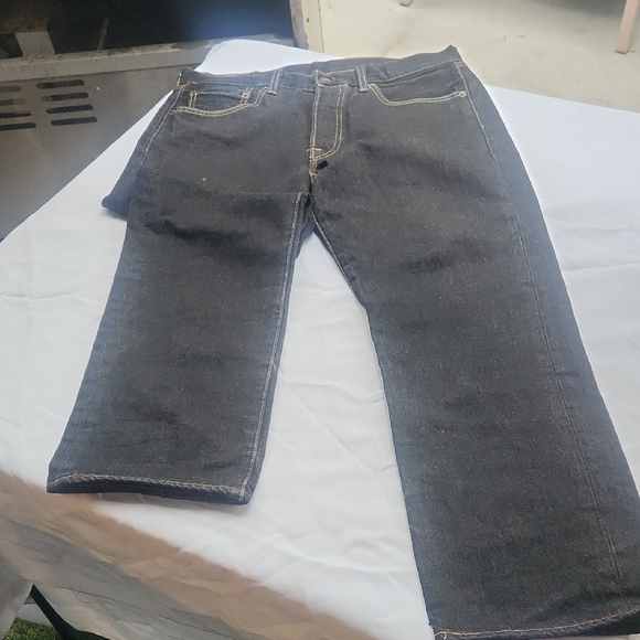 Levis 501 Men's Black Jeans - Picture 1 of 7